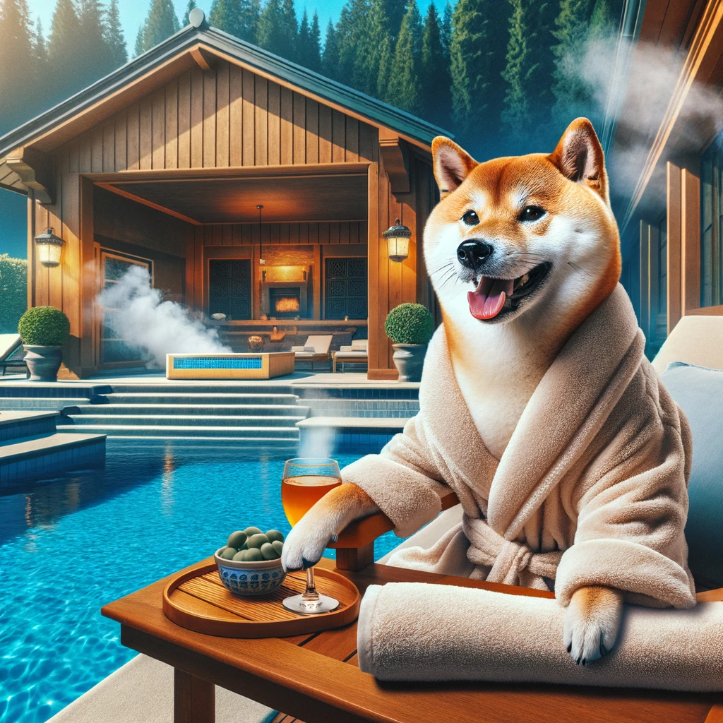 The Epitome of Luxury: A Rich Shiba Inu’s Daily Indulgence in Spa and ...